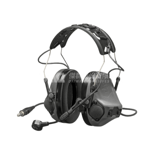 3M™ PELTOR™ ComTac™ VIII 耳機 MT14H418A-86 GE，4-pin(NATO)，煤灰色
